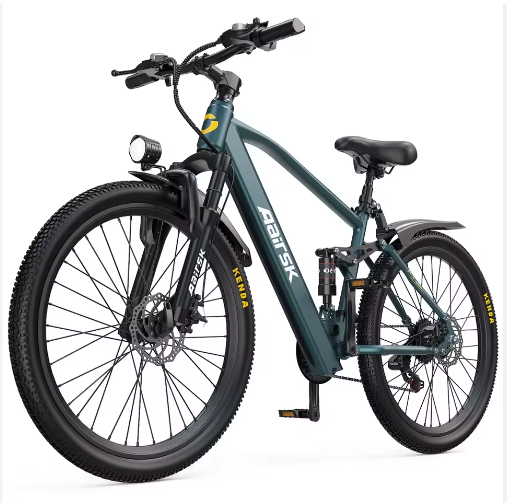 Electric Wave Aairsk GT900 Electric Bike, 26 Inch, 13 AMP High Range, Max Peak 540W