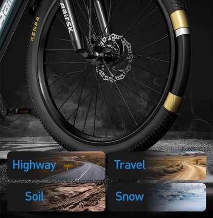 Electric Wave Aairsk GT900 Electric Bike, 26 Inch, 13 AMP High Range, Max Peak 540W