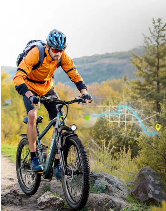 Electric Wave Aairsk GT900 Electric Bike, 26 Inch, 13 AMP High Range, Max Peak 540W